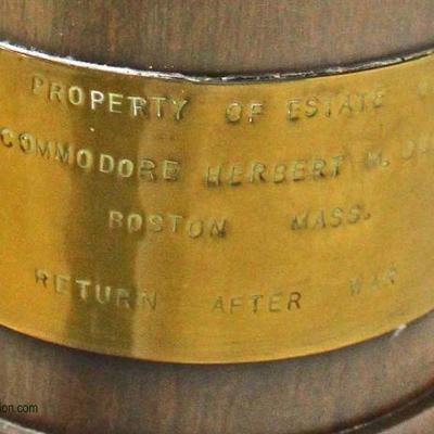  MUSEUM QUALITY ANTIQUE Brass Telescope with Original Tri Pod and Providence Plaque

Auction Estimate $1000-$3000 â€“ Located Inside 