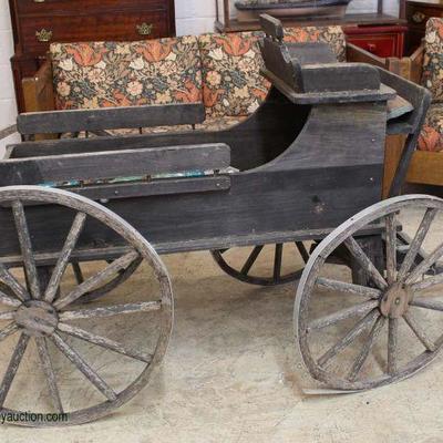  Country Goat Cart

Auction Estimate $200-$600 â€“ Located Inside 