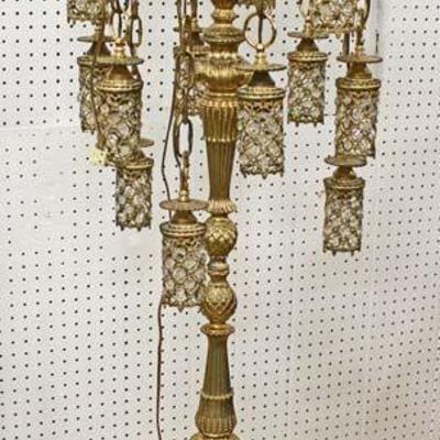  SOLID Brass Decorative Pole Lamp

Auction Estimate $200-$400 â€“ Located Inside 