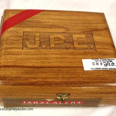  SOLID Mahogany Hand Carved Gift Box with Cigars

Auction Estimate $50-$100 â€“ Located Inside 