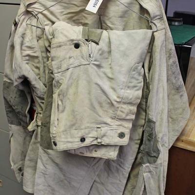  WWII 17th Airborne Jacket and Pants Reinforced

Auction Estimate $300-$600 â€“ Located Inside 