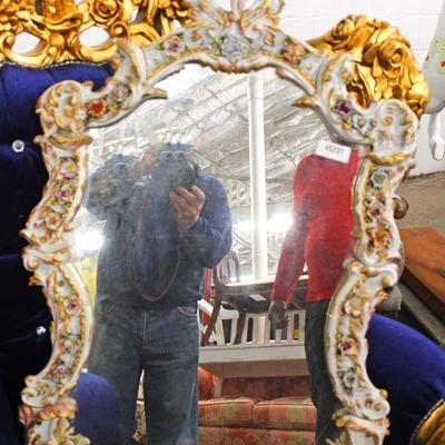  Porcelain Cherub Carved Limoges Style Mirror

Auction Estimate $100-$300 â€“ Located Inside 