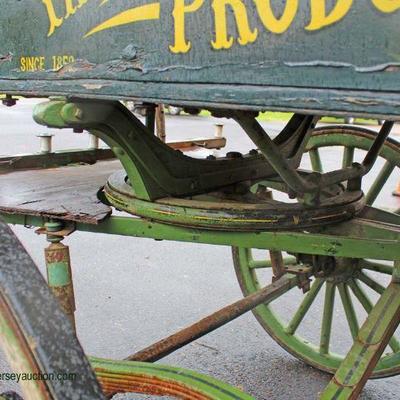  â€” Very Cool â€“

Sneap Peak at One of the Original Produce Wagons dated 1852 Seabrook & Sons Farm and 