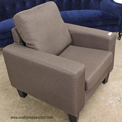  NEW Upholstered Grey Club Chair

Auction Estimate $200-$400 â€“ Located Inside 