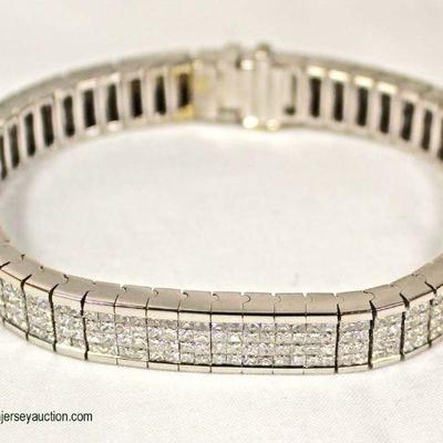 14 Karat White Gold 5 CTW Diamond Bracelet
Auction Estimate $3500-$5000 â€“ Located Inside
