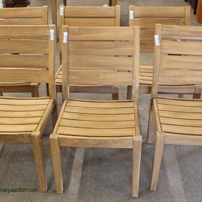  â€” NEW â€“

NICE 7 Piece Teak Outdoor Table with 6 Chairs with Tags

Auction Estimate $300-$800 â€“ Located Inside 
