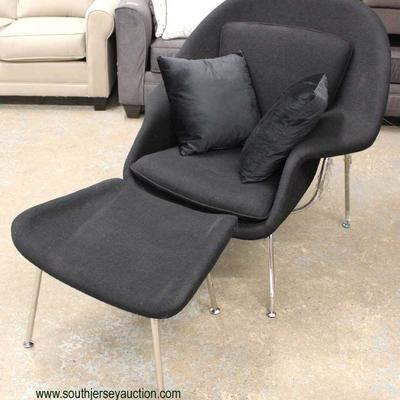  New Modern Design Velour Chair and Ottoman

Auction Estimate $100-$300 