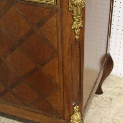  ANTIQUE Satinwood Parquet Front Buffet with Applied Bronze in the French Style

Auction Estimate $300-$600 â€“ Located Inside 