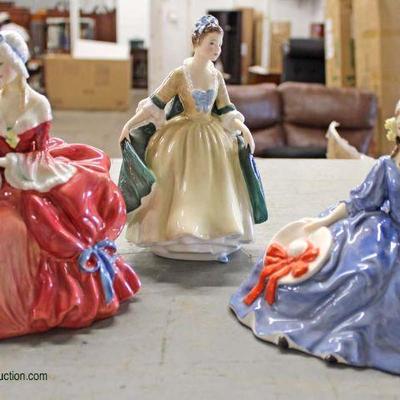  LARGE Collection of Porcelain â€œRoyal Doultonâ€ Figurines

Auction Estimate $20-$80 â€“ Located Inside 