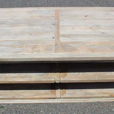  Distressed Reclaim Wood 3 Tier Coffee table

Auction Estimate $100-$300 â€“ Located Inside 