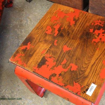  ASIAN Style Painted Lamp Table

Auction Estimate $20-$50 â€“ Located Inside 