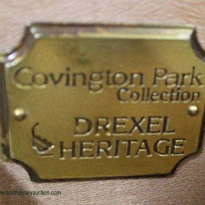  FANCY â€œCovington Park Collection by Drexel Furnitureâ€ Mahogany Serpentine Front Marble Top Buffet

Auction Estimate $300-$600 â€“...