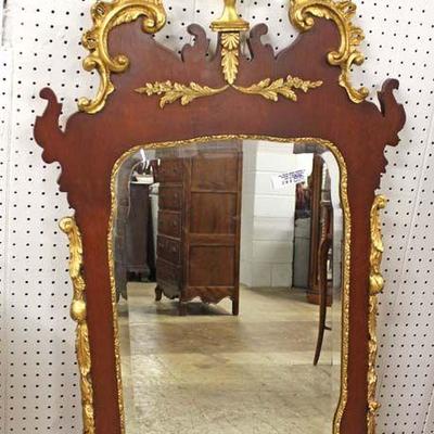  NICE ANTIQUE Beveled Fancy Chippendale Mirror

Auction Estimate 4200-$400 â€“ Located Inside 