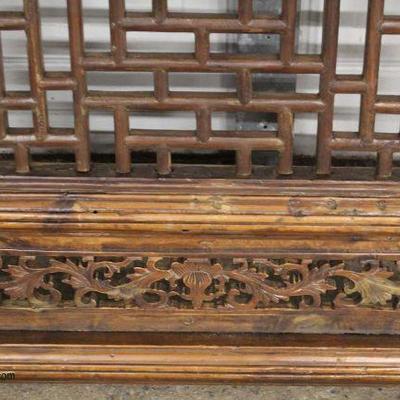  ANTIQUE ASIAN Carved Door Panel Screens

Auction Estimate $300-$600 â€“ Located Inside 