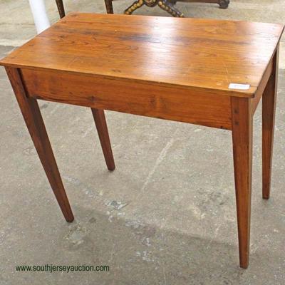  ANTIQUE Country Side Table

Auction Estimate $100-$300 â€“ Located Inside 