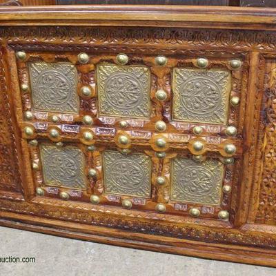  ANTIQUE Handmade ASIAN Door Display Carved Coffee Table

Auction Estimate $200-$400 â€“ Located Inside 