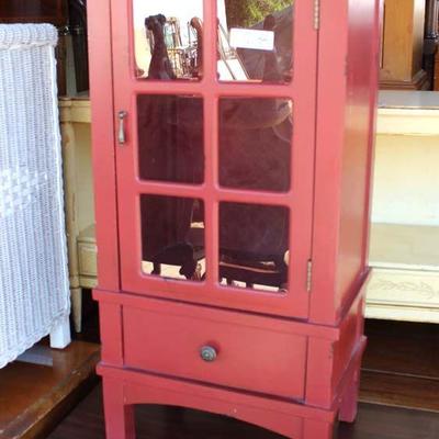  Paint Decorated Cabinet 1 Door 1 Drawer

Auction Estimate $20-$80 â€“ Located Dock 