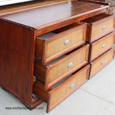  Faux Wicker Drawer Front Low Chest

Located on the Dock â€“ Auction Estimate  $25-$50 