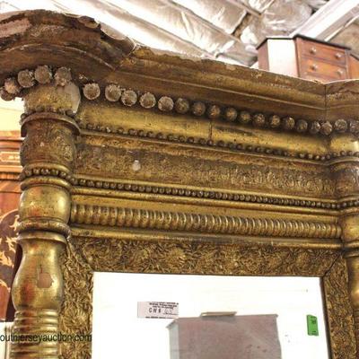  Antique Ornate American Empire Hall Mirror

Located Inside â€“ Auction Estimate $200-$400 