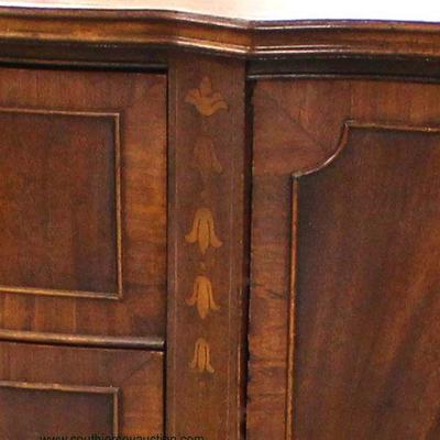  Burl Mahogany Spade Foot 2 Drawer 2 Door Bow Front Sideboard

Auction Estimate $300-$600 â€“ Located Inside 