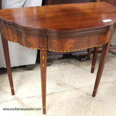  BEAUTIFUL Federal Style Inlaid Flip Top Game Table

Auction Estimate $200-$400 â€“ Located Inside 