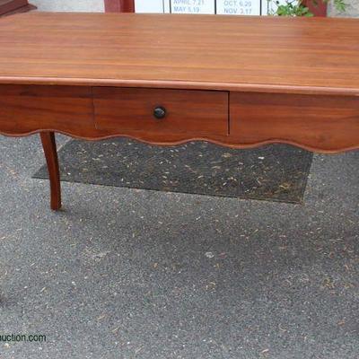  SOLID Mahogany 1 Drawer Library Desk

Auction Estimate $200-$400 â€“ Located Inside

  