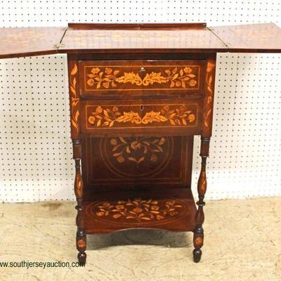  ANTIQUE French Highly Inlaid Flip Top Desk with all Dutch Marquetry

Auction Estimate $300-$600 â€“ Located Inside 
