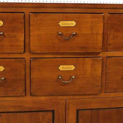  SOLID Cherry Tea Cabinet Credenza in the manner of Maitland Smith Furniture

Auction Estimate $400-$800 â€“ Located Inside 