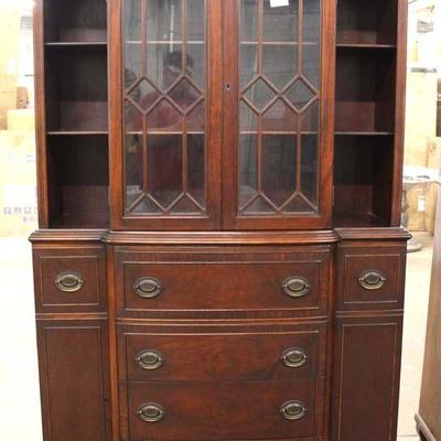  One of Several Mahogany Breakfronts with Desk

Auction Estimate $100-$300 â€“ Located Inside 