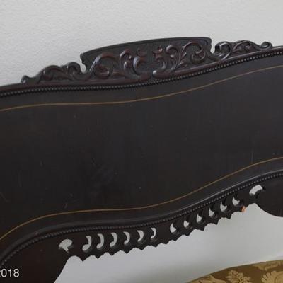 Antique colonial revival settee