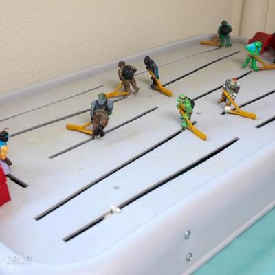 Vintage Ninja Turtles hockey table game