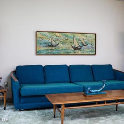 Mid Century living room set. Lane Altavista, VA and Allan Designs Los Angeles