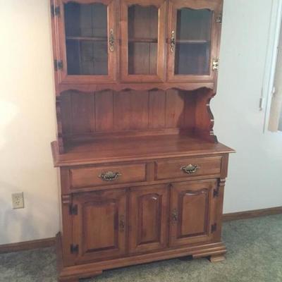 Oak Hutch