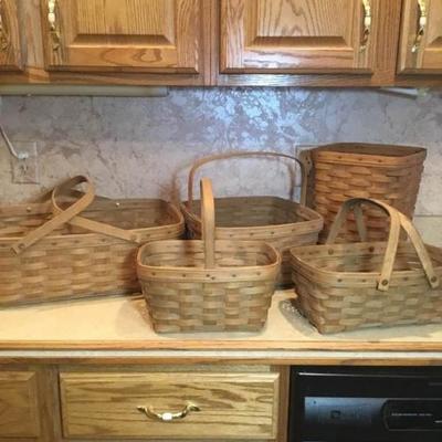 Longaberger Baskets Lot 3