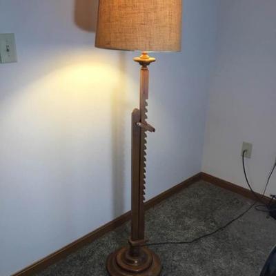 Tell City Chair Co. Wood Adjustable Lamp