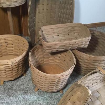 Longaberger Baskets Lot 6