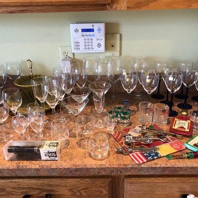 Stemware.