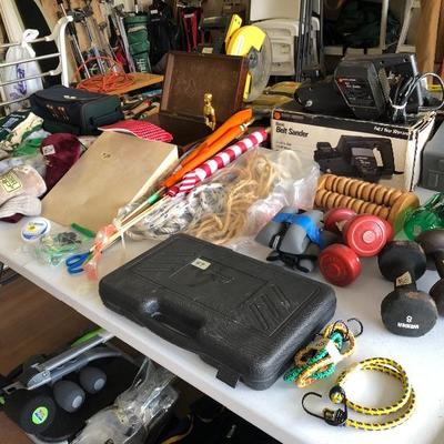 Exercise equipment.