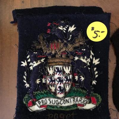 Vintage Irish patches.