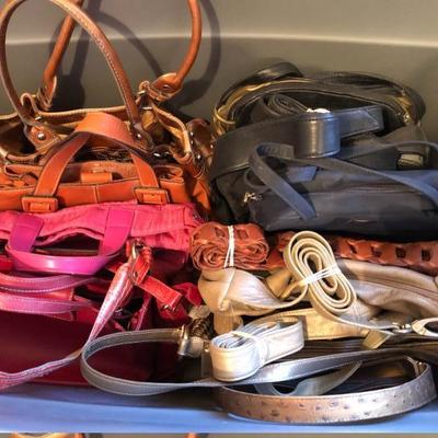 Purses in every color & style.