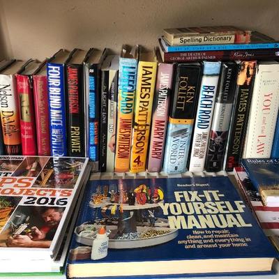 A nice selection of books.