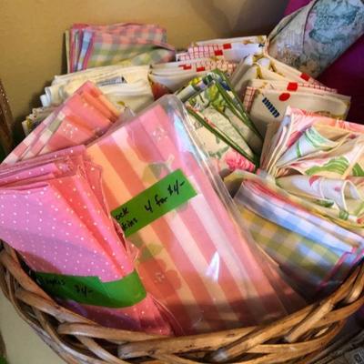 Cloth napkins.