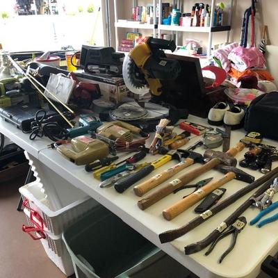 Tool bargains! Plastic storage.