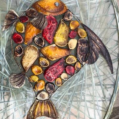 Outdoor metal wall decor