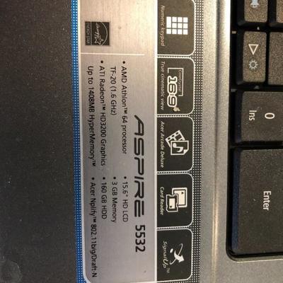 Acer laptop computer