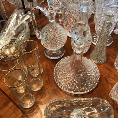 Crystal decanters