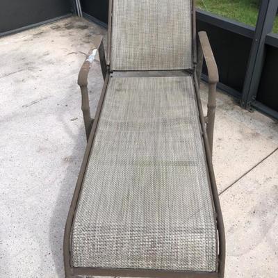 As-is lounge chair.