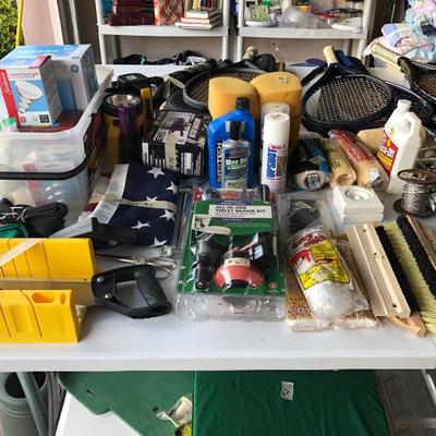 Garage essentials.