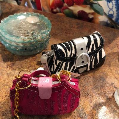 Miniature ceramic purses!