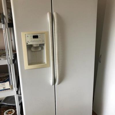 Side-by-side Refrigerator /Freezer.